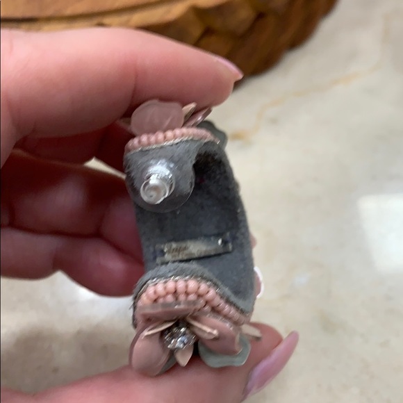 DEEPA GURNANI HAND MADE GRAYCE HOOP EARRINGS - Picture 12 of 14